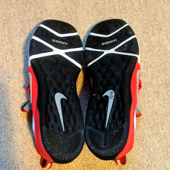 Nike Mens Zoom Train Command AO4397 661 Ohio State Buckeye NCAA OSU Red White 13 - Picture 7 of 8